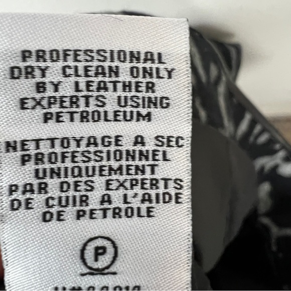 Diane Von Furstenberg Theodora Leopard Moto Leather Jacket - Picture 7 of 7